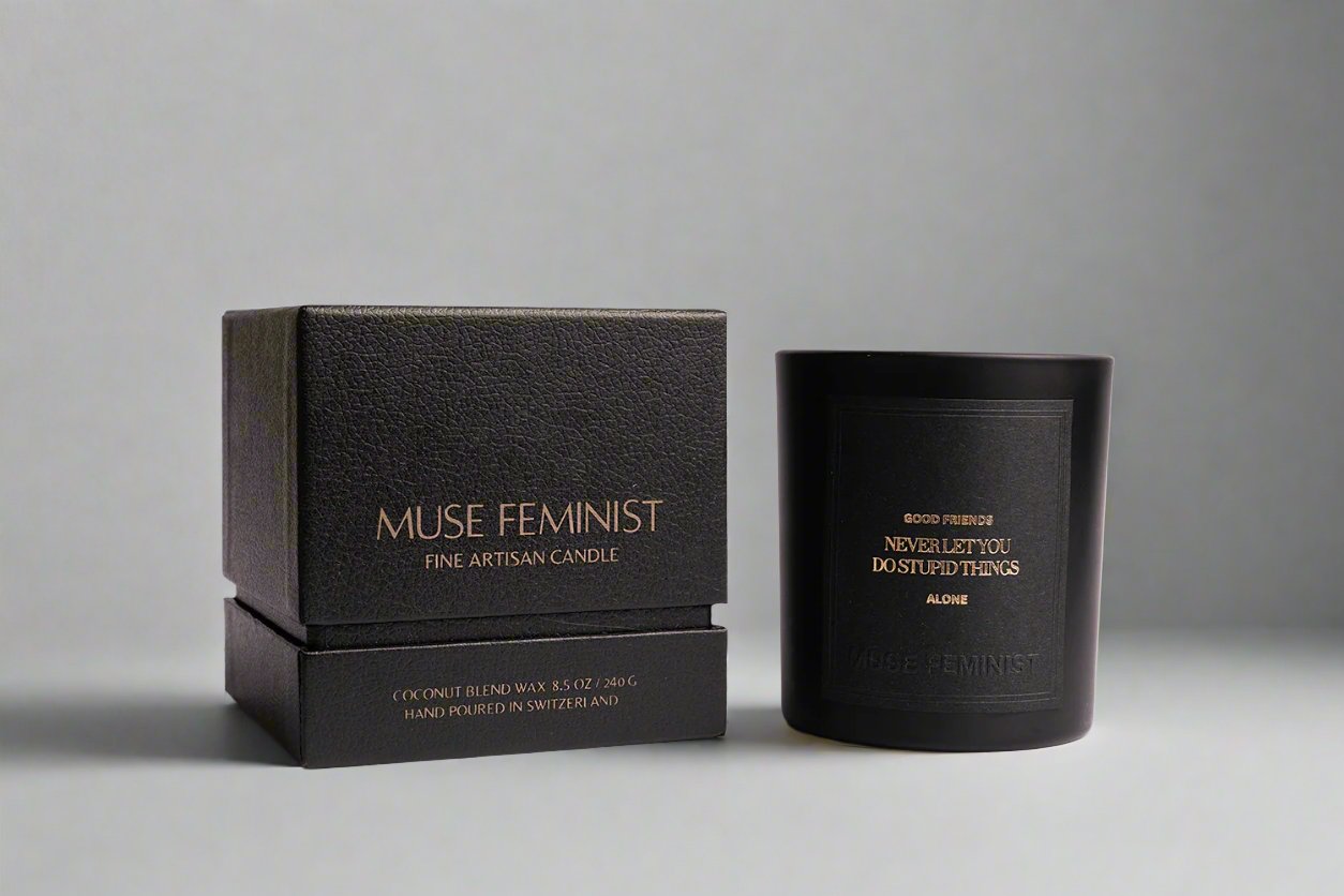Muse Feminist The Playful Candle - Bergamot, Mandarin, and Neroli Scent