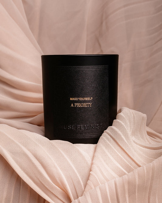 Muse Feminist The Self-Love Candle - Musk, Sandalwood and Vetiver Scent