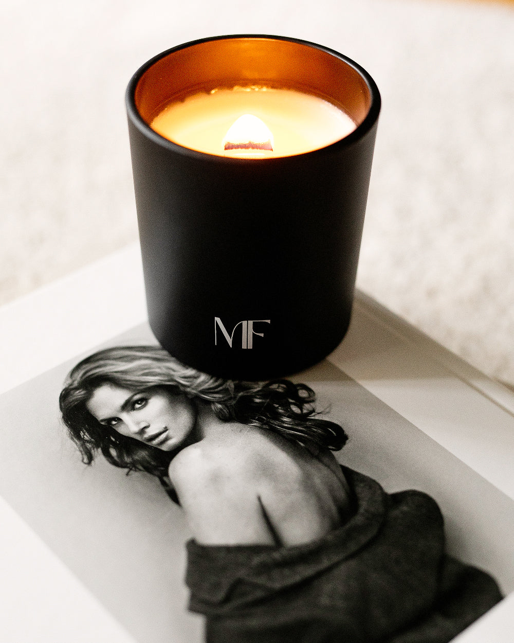 the self love candle burning