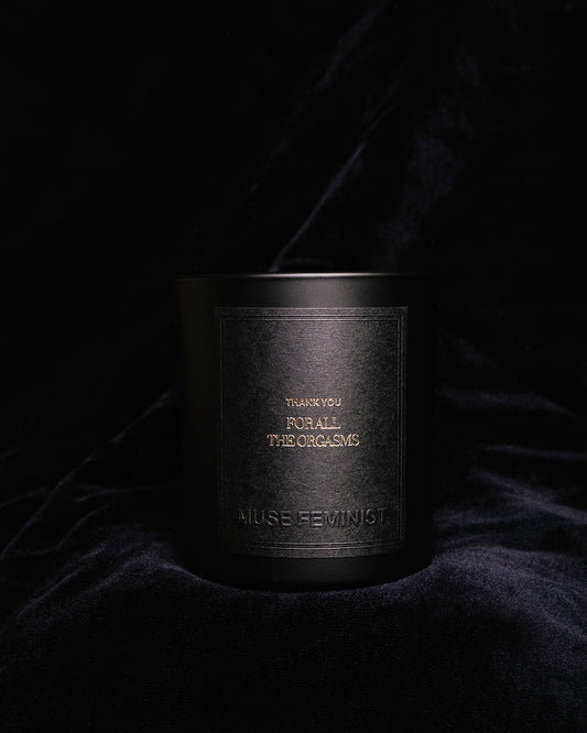 Muse Feminist The Sexy Candle - Tobacco Leaf, Vanilla, and Cacao Scent